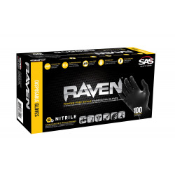 (100)XLG RAVEN P/F BLK...
